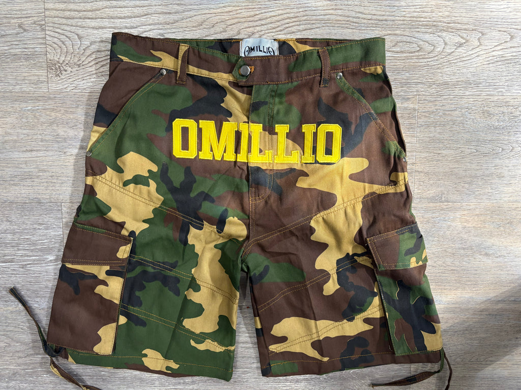 Omillio Camo Cargo Shorts